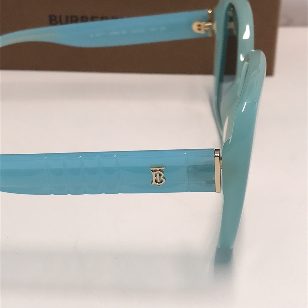 NEW AUTHENTIC Burberry Blue Women's Sunglasses BE4371 4086 - Picture 8 of 13